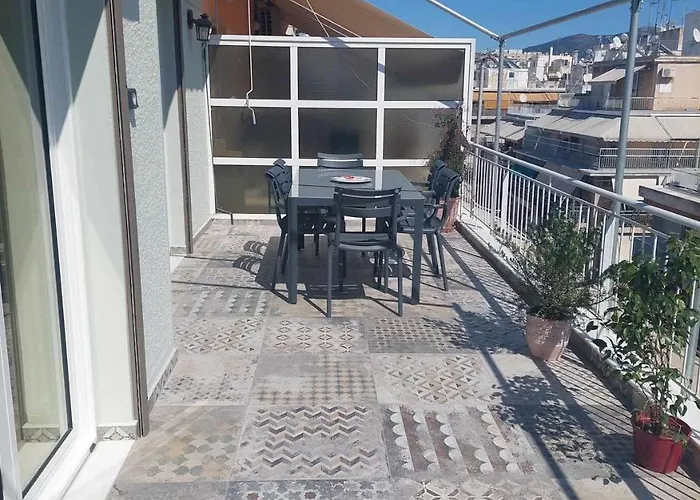 The Sunny Terrace Of Athens