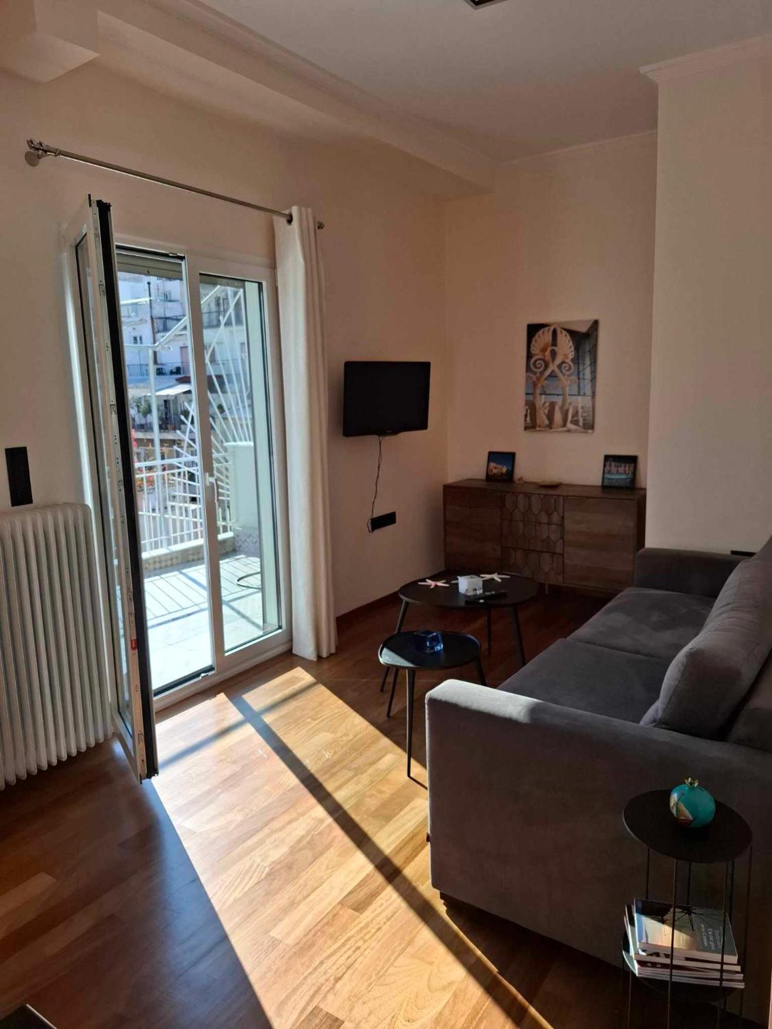 The Sunny Terrace Of Apartment Athens